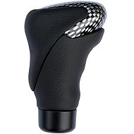 PREXIM gear lever handle leather black/carbon - Gear Stick