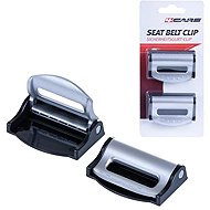 4Cars Seat belt stopper clip silver and black 2pcs - Bumper