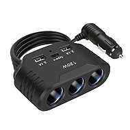 PREXIM Power strip with cable + usb-c- 3,1A 120W 12/24V - Car Charger