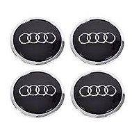 MJakes lids 60mm black for AUDI cars - Wheel Center Caps
