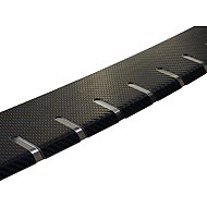 Alufrost Fifth door sill cover - stainless steel+carbon Seat Leon IV Kombi - Boot Edge Protector