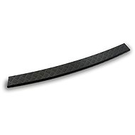 Alufrost ALU rear door sill cover - VW T5/Multivan/Caravelle - black, grooved - Boot Edge Protector
