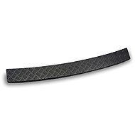 Alufrost ALU rear door sill cover - Opel Vivaro I - black, grooved - Boot Edge Protector