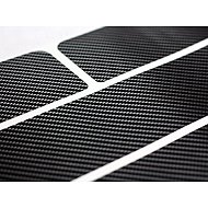 Alufrost Sill covers - carbon foil Škoda Fabia IV 5door. - Car Door Sill Protectors