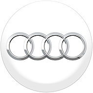 Panacea Resin stickers for Audi wheel centres - 4pcs - Wheel Center Cap Stickers