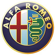 Panacea Alfa Romeo resin wheel centre stickers - 4pcs - Wheel Center Cap Stickers