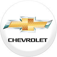 Panacea Chevrolet resin wheel centre stickers - 4pcs - Wheel Center Cap Stickers