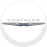 Panacea Chrysler resin wheel centre stickers - 4pcs - Wheel Center Cap Stickers