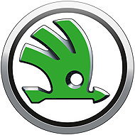 Panacea Resin wheel centre stickers Skoda - 4pcs - Wheel Center Cap Stickers