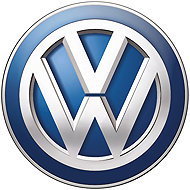 Panacea Volkswagen resin wheel centre stickers - 4pcs - Wheel Center Cap Stickers