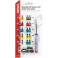 AMIO flat fuse set with tester - Car Fuses