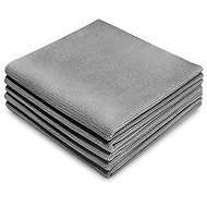 It's Win WINC-206 polishing cloth, 430 gsm, 40 x 40 cm, grey, set of 5 - Car Microfiber Cloth