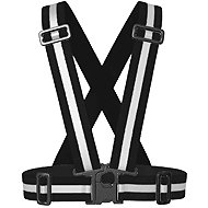 Take it shop Safety reflective body strap black - Reflective Vest