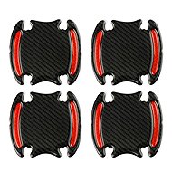 PREXIM stickers under door handles, reflective carbon - Car Sticker