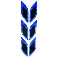 PREXIM deflector stickers, reflective blue - Car Sticker