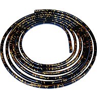 PREXIM decorative slide-on strip, 3 m, 8 × 6 mm, black-gold - Strip