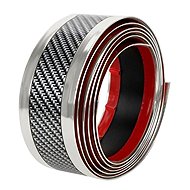 PREXIM Self-adhesive decorative strip, 5 cm × 25 m, chrome/carbon - Strip