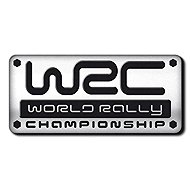 PREXIM aluminium sticker WRC, 25 × 55 mm - Car Sticker