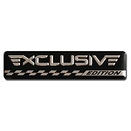 PREXIM aluminium sticker EXCLUSIVE, 17 × 70 mm - Car Sticker