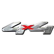 PREXIM aluminium sticker 4x4, 30 × 120 mm - Car Sticker