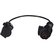 SIXTOL Trailer Cable 2, cable reducer, 13-7pin, 50cm - Tow Hitch Reducer Adapter