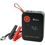 COMPASS Compressor AKU DIGITAL + JUMP STARTER with power bank 7200mAh 600A - Compressor