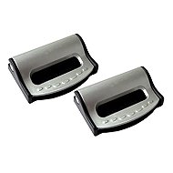 PREXIM seat belt stoppers silver - Bumper