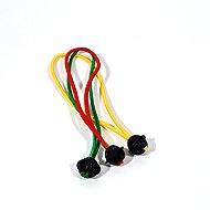 ACI Ball eraser length 20 cm, diameter 5 mm, set of 3 - Bungee Cord