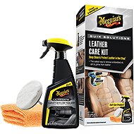 Meguiar's Quik Solutions Leather Care Kit - leather surfaces - Car Cosmetics Set