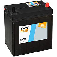 EXIDE Excell 35Ah, 12V, EB356 - Car Battery