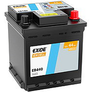EXIDE Excell 44Ah, 12V, EB440 - Car Battery