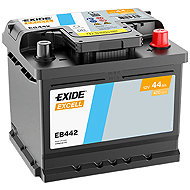 EXIDE Excell 44Ah, 12V, EB442 - Car Battery