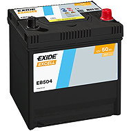 EXIDE Excell 50Ah, 12V, EB504 - Car Battery
