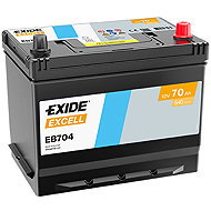 EXIDE Excell 70Ah, 12V, EB704 - Car Battery