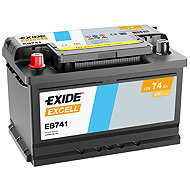 EXIDE Excell 74Ah, 12V, EB741 - Car Battery
