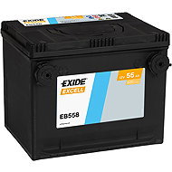EXIDE Excell 55Ah, 12V, EB558 - Car Battery