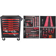 SIXTOL Mechanic Trolley Kevin 210, 7 drawers, 210 tools - Tool trolley