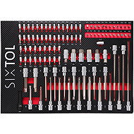 SIXTOL Mechanic Tool Tray 2, 102pcs - Workshop Cart Organizer