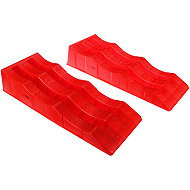 SIXTOL Car ramps MECHANIC CAR RAMP 5T, 2pcs, red - Car Ramp