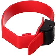 SIXTOL Quick release strap for bike carrier on tow bar, length 38cm, red - Bike Rack Accessory