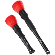SIXTOL Set of precision brushes for car cleaning Car Detailing Brush 2 Basic, 2pcs - Car Cleaning Set