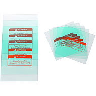 SIXTOL Protective glass for welding hood Welding Mask Pro View, 10 pcs - Glass Screen Protector