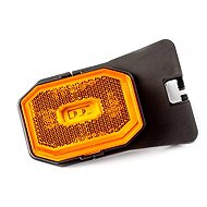 ACI LED position light rectangular orange 100 × 63 mm with reflector, with holder, cable 0.5 m - Vehicle Lights