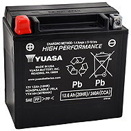 YUASA YTX14H, 12 V, 12 Ah, 240 A, GEL - Motorcycle batteries