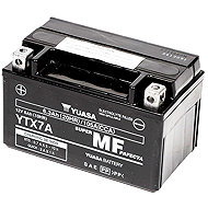 YUASA YTX7A, 12 V, 6 Ah, 105A, GEL - Motorcycle batteries