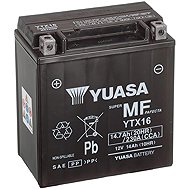 YUASA YTX16, 12 V, 14.7 Ah, 230 A, GEL - Motorcycle batteries