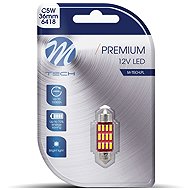 M-Tech C5W 36mm 10 - 30V 12LED CANBUS white 1pc - LED Car Bulb