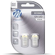M-Tech BA15s R5W 12V 5LED white 2pcs - LED Car Bulb