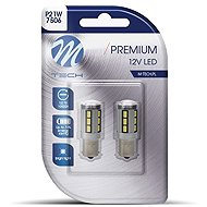 M-Tech PREMIUM P21W BA15s 18LED white 2pcs - LED Car Bulb