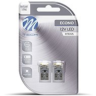M-Tech W5W W2.1x9.5d 4LED white 2pcs, LB069W - LED Car Bulb